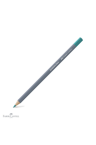 Faber Castell Creion colorat acuarelabil Faber-Castell Goldfaber 156, verde c...