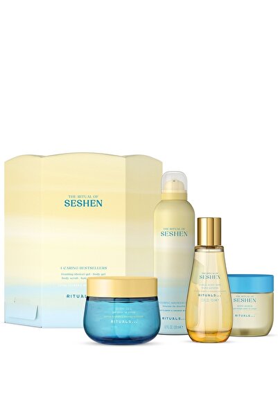 Rituals Σετ Δώρου Seshen: Αφρόλουτρο 200ml, Απολεπιστικό Σώματος 200ml, Τζελ ...