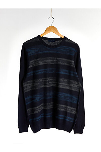 LC Waikiki Crew Neck Figured Tricot Jumper