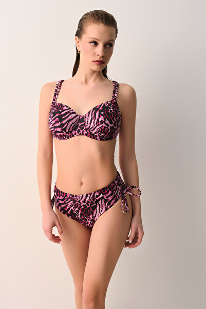 SUWEN Janet Balenli Balkonet Toparlayıcı Bikini Üst