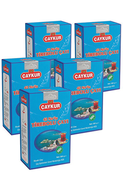Çaykur No. 42 Tirebolu Bulk Tea 500 Gr. Five-Pack