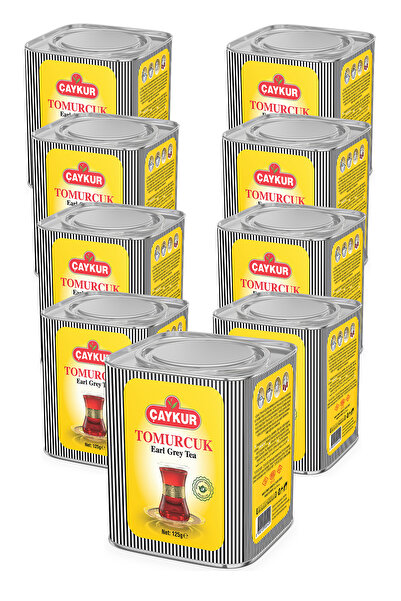 Çaykur شاي معطر بالبراعم 125 جرام. عبوة من تسع قطع