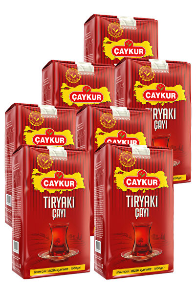 Çaykur شاي تيرياكي سائل 1000 جرام. الحزمة السباعية