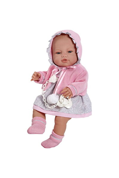 Berbesa Păpușă bebeluș de lux Amanda, 43 cm