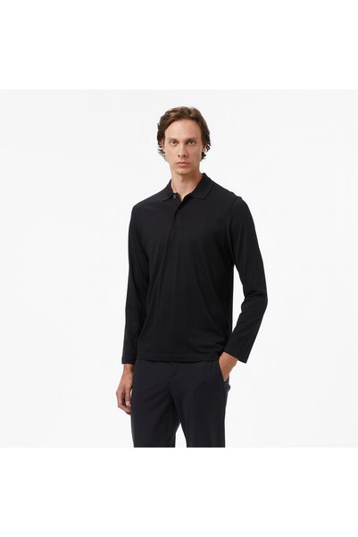 Nautica Erkek Siyah Classic Fit Polo Yaka T-Shirt