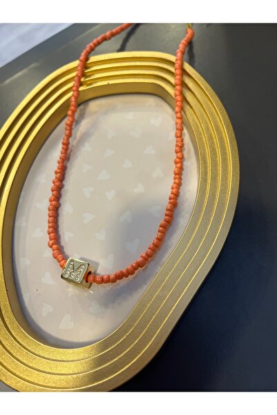 gozdeasutayaccessory قلادة حرف M