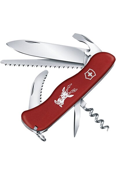Victorinox Hunter 0.8573, 12 λειτουργίες, λαβή από πολυαμίδιο, κόκκινο