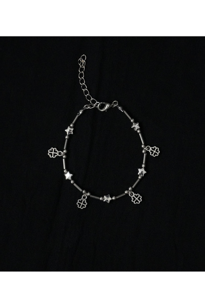 NO BRAND Yonca y2k tatlı şans bilekliği pinterest cyber gotik bileklik