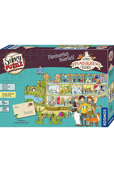 Kosmos Puzzle tematic: Școala de Creaturi Magice - Urât sombrem!