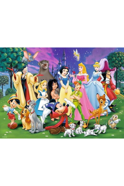 RAVENSBURGER Puzzle pentru copii Disney preferate (200 piese)
