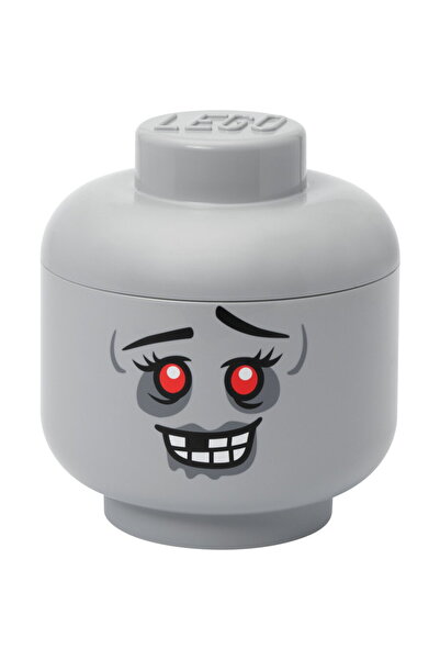 Room Copenhagen LEGO Storage Head "Zombie", large (gray)