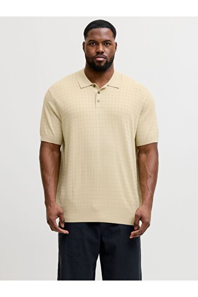 Jack & Jones Plus Gestricktes Polo Plus Size Gestricktes Polo