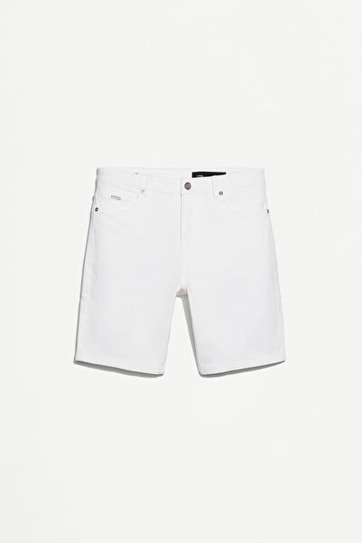 LEFTIES Slim fit denim bermuda
