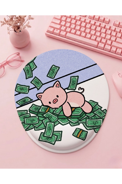 matizya Sevimli Çizim Mousepad – Bilek Destekli Ergonomik Masa Pedi