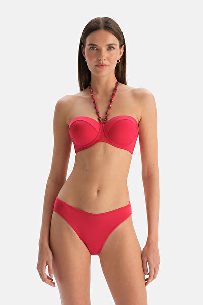 Dagi Red Low Waist Bikini Bottom
