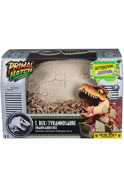 Spinmaster Spin Master Primal Hatch - Interactive T-Rex in Egg, Toy Figure