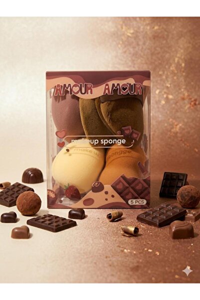 Amour Amour MAKYAJ SÜNGER SETİ 5'Lİ