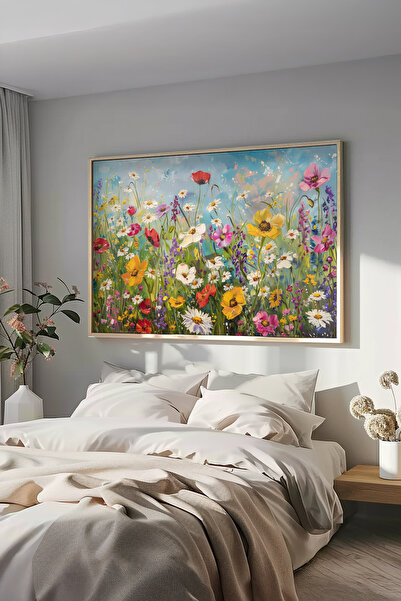 STARYUNA Pictură vintage cu efect de pictură în ulei, tablou unic transversal...