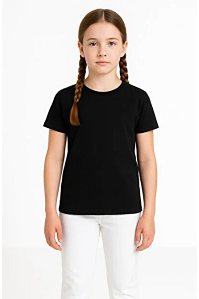 Kezban Tekstil Κοντομάνικο Παιδικό Μπλουζάκι 98% Βαμβάκι 2% Λινκρά