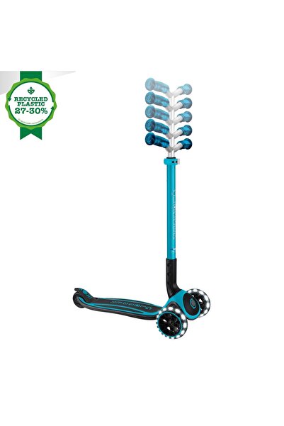 Globber Πατίνι ACE LIGHTS, τιμόνι ρυθμιζόμενο σε 5 επίπεδα, μέγιστο βάρος 100...