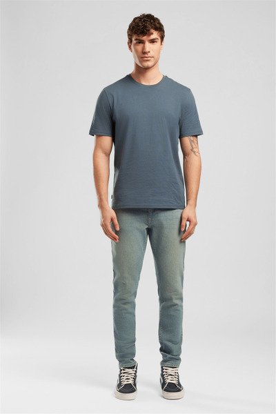 Lee Cooper Tricou bărbătesc INDIGO cu croială normală 262 LCM 242001 BASELO I...