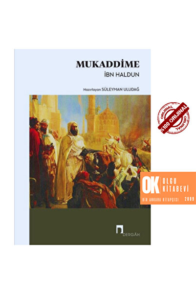 Dergah Yayınları Mukaddime - İbn Haldun /Hazırlayan : Süleyman Uludağ / CİLTL...