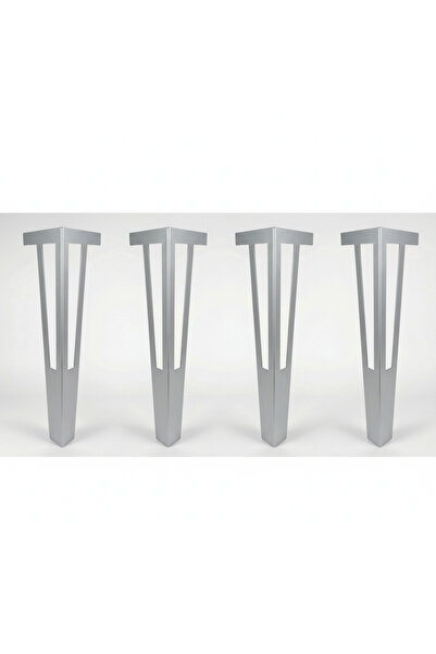 UYART HOME Uyart S1 Apex Metal Gray Table Leg – Decorative Modern Table Leg –...