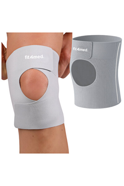 Mardil Orteză de susținere pentru genunchi, elastică, cu curele de silicon, L...