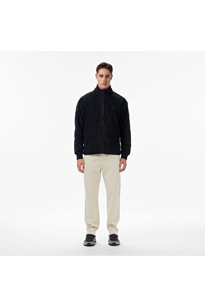 Lacoste Erkek Regular Fit Monogram Krem Eşofman Altı