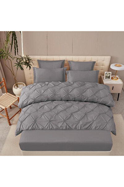 Pucioasa Duvet Cover Set with Stretchy and pleats for double bed Pucioasa, SD...