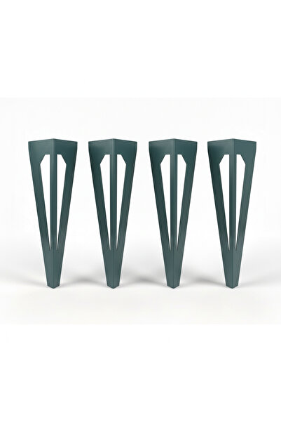 UYART HOME UYART S6 Arrow قاعدة طاولة معدنية بلون أنثراسايت – تصميم حاد وعصري...