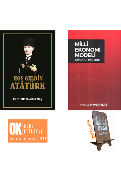 İcmal Yayınları Milli Ekonomi Modeli - Hoş Geldin Atatürk /CİLTLİ 2 Kitap set...