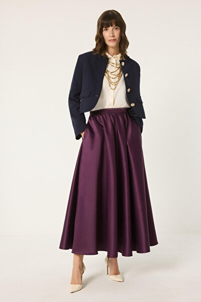 Touché Privé GREATED SATIN SKIRT