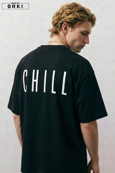 EFFRENATU Χαλαρό Σετ Φόρμας Oversize – Μπλουζάκι με Premium Στάμπα & Παντελόν...