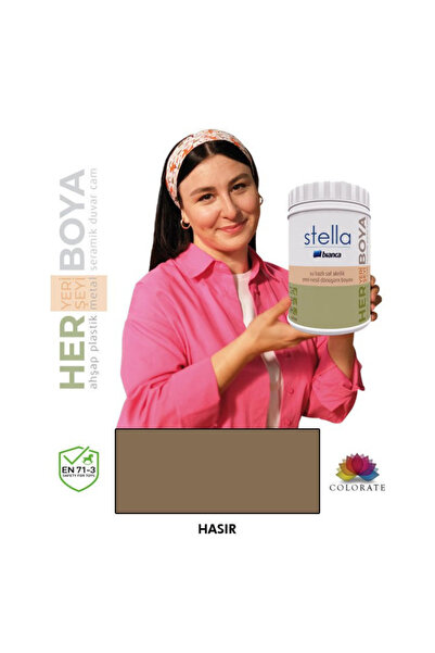 Bianca Stella Serisi Yeni Nesil Yüzey Dönüşüm Boyası - Hasır