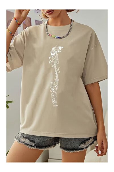 ZİYMO ΓΥΝΑΙΚΕΙΟ T-Shirt με ΠΡΕΣΤ