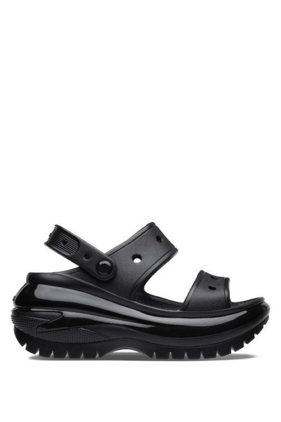 Crocs Γυναικεία σανδάλια μαύρα CROCS-207989 CLASSIC MEGA CRUSH SANDAL BLK BLACK