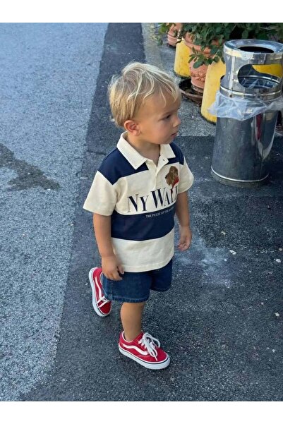 connemara Σετ σορτς για αγόρια με μπλουζάκι πόλο, καθημερινό καλοκαιρινό άνετ...