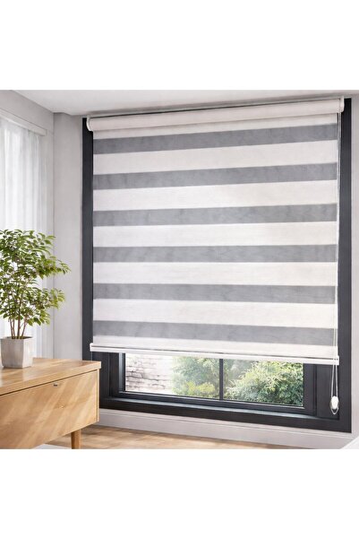 Linadora ZEBRA STOR MIKRO PLISE KIRIK BEYAZ 140X200