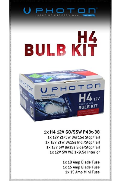 TEKNOPARTS H4 Ampul Kiti Seti