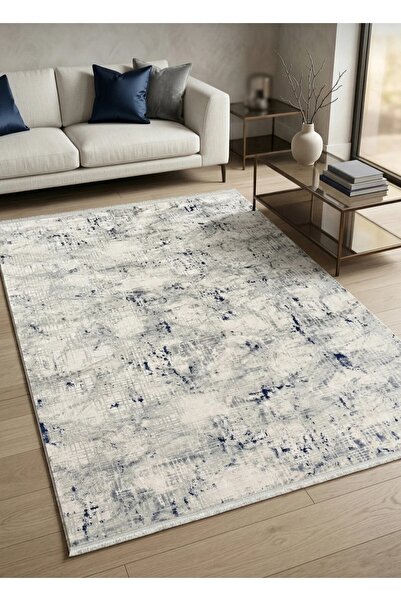 Emka RUSTİK HALI KOLEKSİYONU 3203- MAVİ