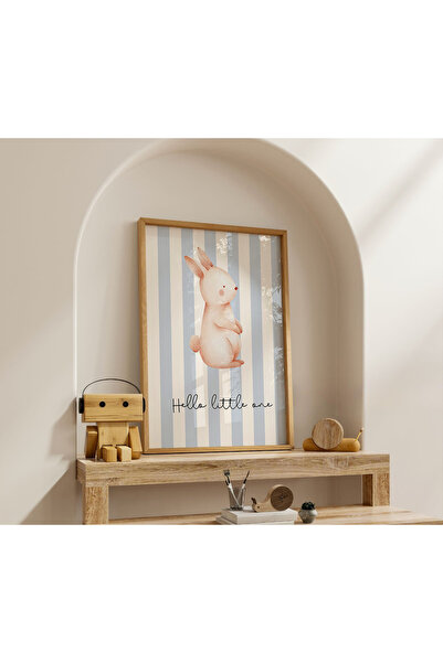 luxorpixels (Çerçevesiz) Hello Little One Tavşan Poster