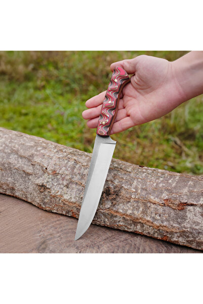 kösemehmet Mutfak Bıçağı - N690 Çeliği - Verzalit Sap 29 Cm