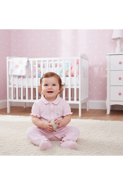 Kidaxi Jakarli Baby Jumpsuit with Collar Without Pattees