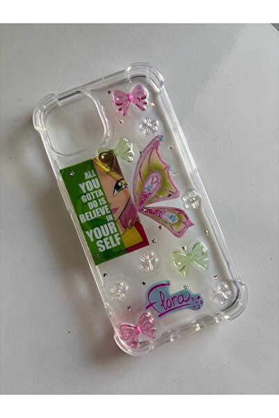 İPhone 11 3D Figürlü Winx Flora Kılıf (Tüm İPhone Modelleri Mevcuttur)