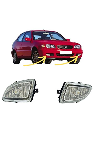 NS Nilser Auto Parts Toyota Corolla zzz111 Sağ Sol Sis Far 2000-2001