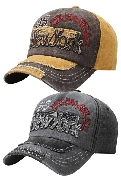 Uniquetrenders Unisex Vintage 85 New York Κεντημένο Ρυθμιζόμενο Καπέλο Μπέιζμ...