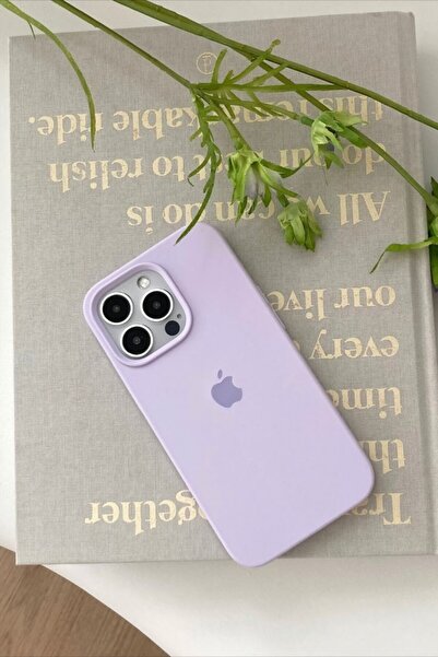 MELIFLIO iPhone 16 Pro Max Uyumlu Içi Kadife Lansman Premium Kılıf - Lila