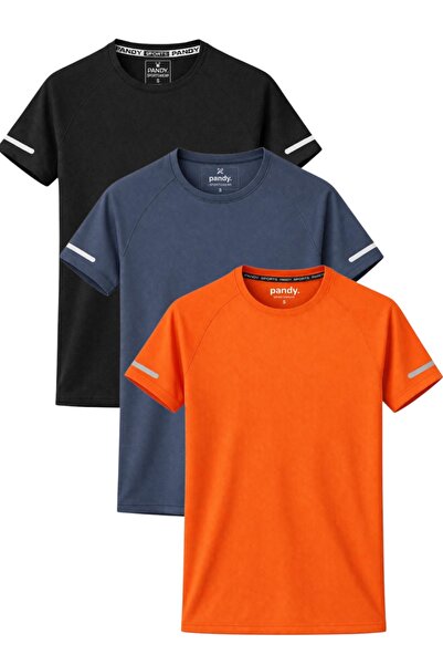 pandy Γυναικείο αθλητικό μπλουζάκι 3-pack, πολύχρωμο, τεχνικό, με δυνατότητα ...