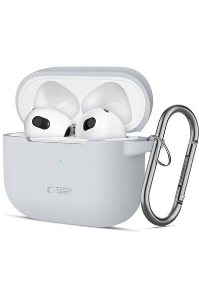 Tech-Protect SILICONE HOOK APPLE AIRPODS 3 CRAYON GRAY
